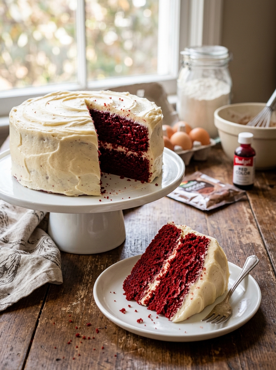 Budget Red Velvet Cake Recipe for Low-Income Families