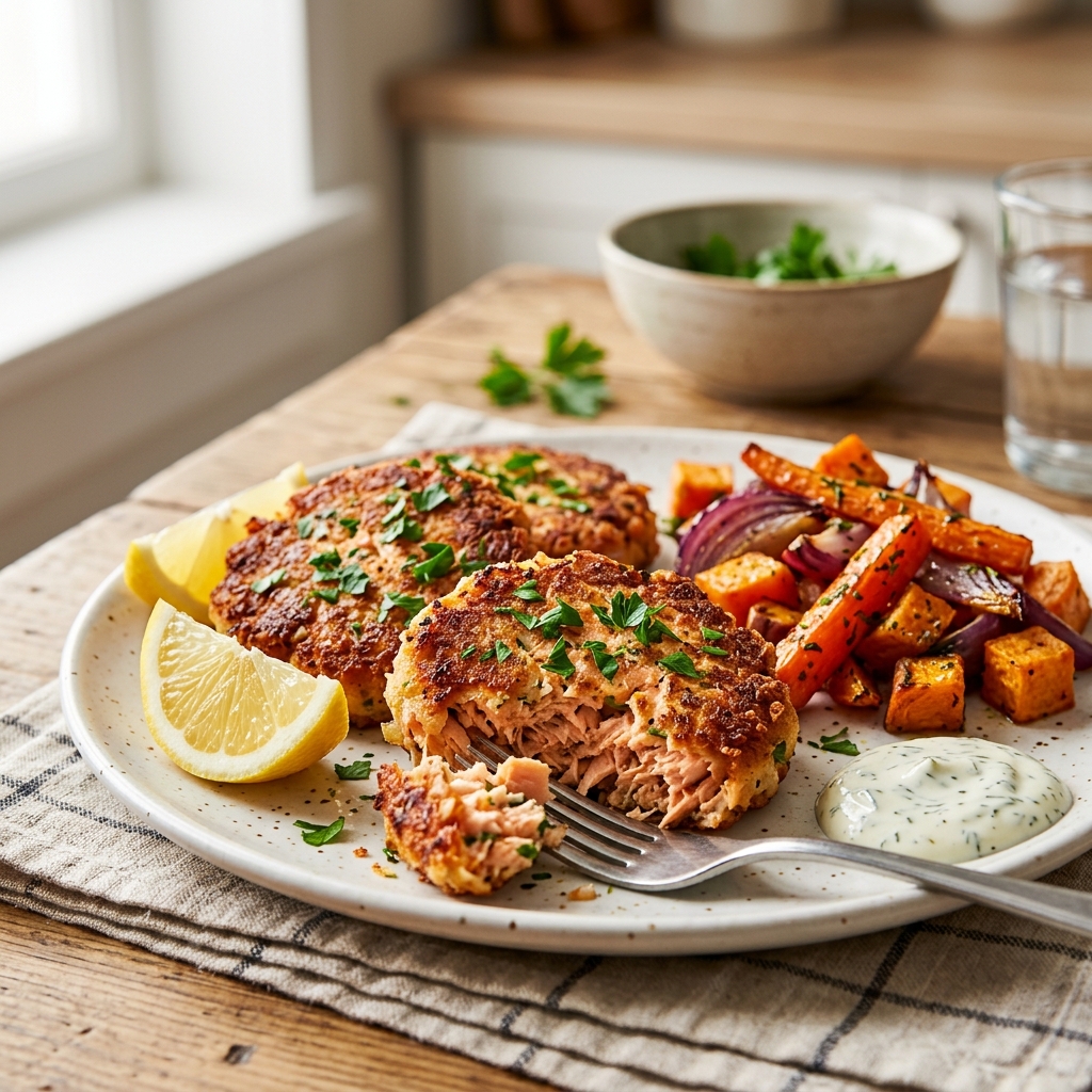Budget Canned Salmon Recipe for Low-Income Households Stretching Groceries