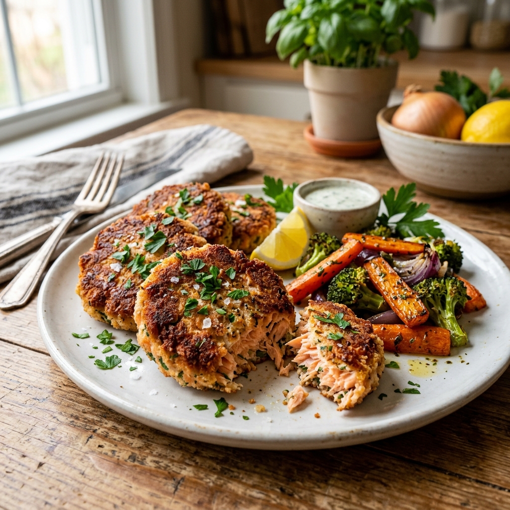 Budget Canned Salmon Recipe for Low-Income Households Stretching Groceries