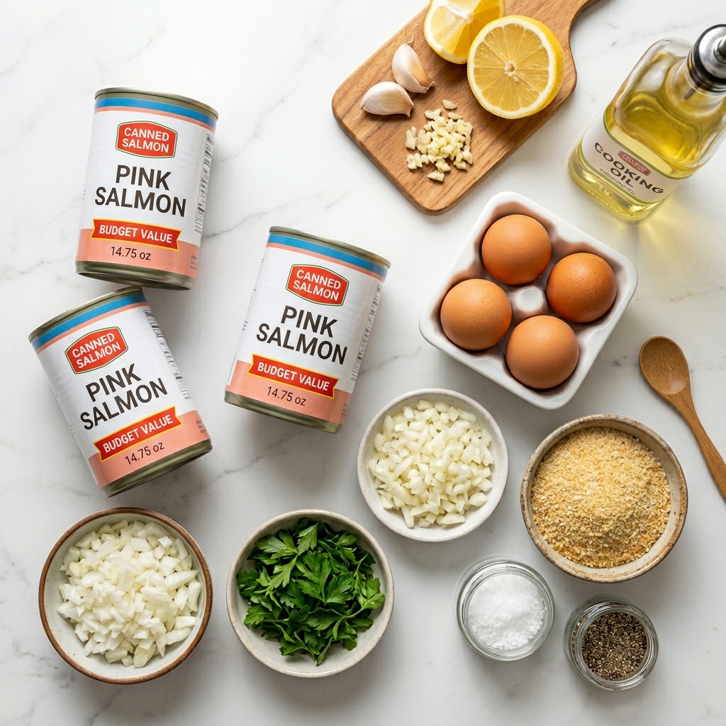 Budget Canned Salmon Recipe for Low-Income Households Stretching Groceries