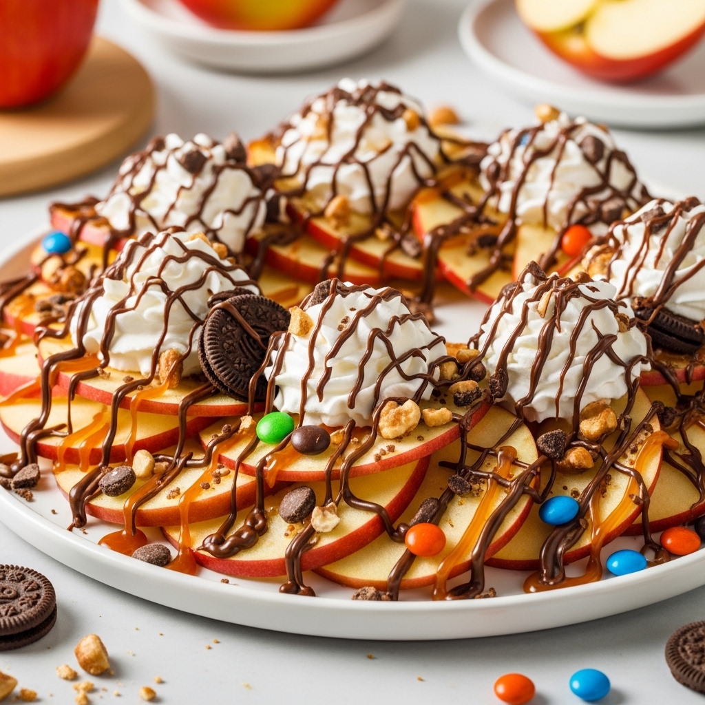 Caramel Apple Nachos