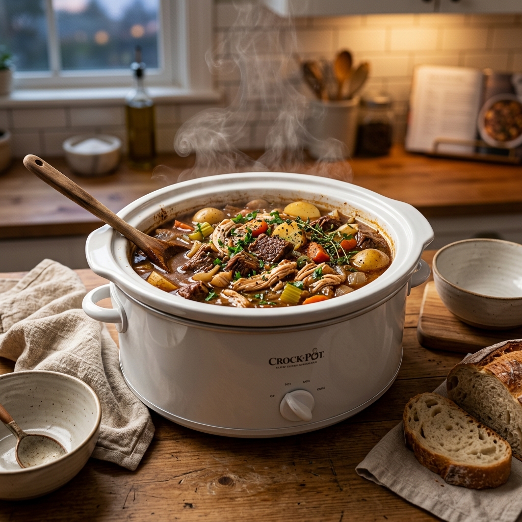 Easy Crockpot Recipes for Exhausted Single Dads Managing Weeknight Dinners