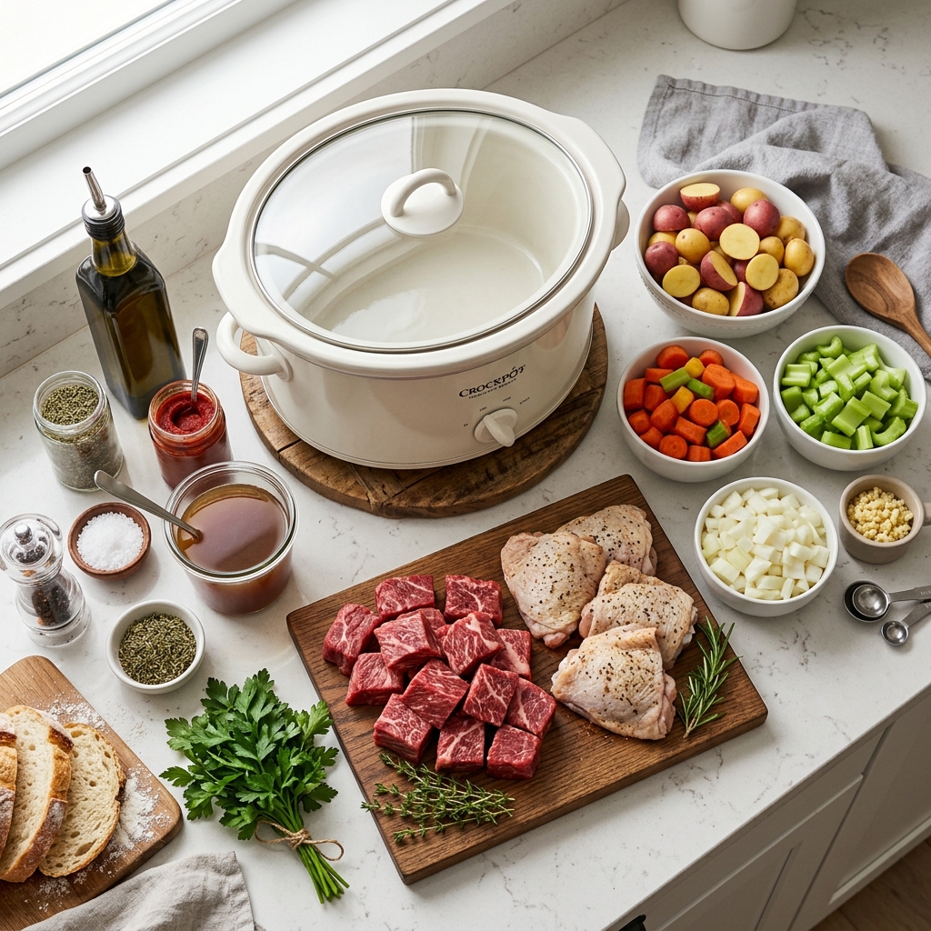 Easy Crockpot Recipes for Exhausted Single Dads Managing Weeknight Dinners