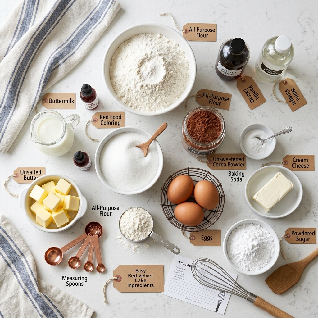 Easy Red Velvet Cake Recipe for Busy Working Moms