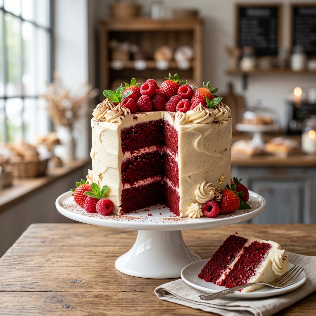 Keto Red Velvet Cake for Diabetics Craving Birthday Desserts