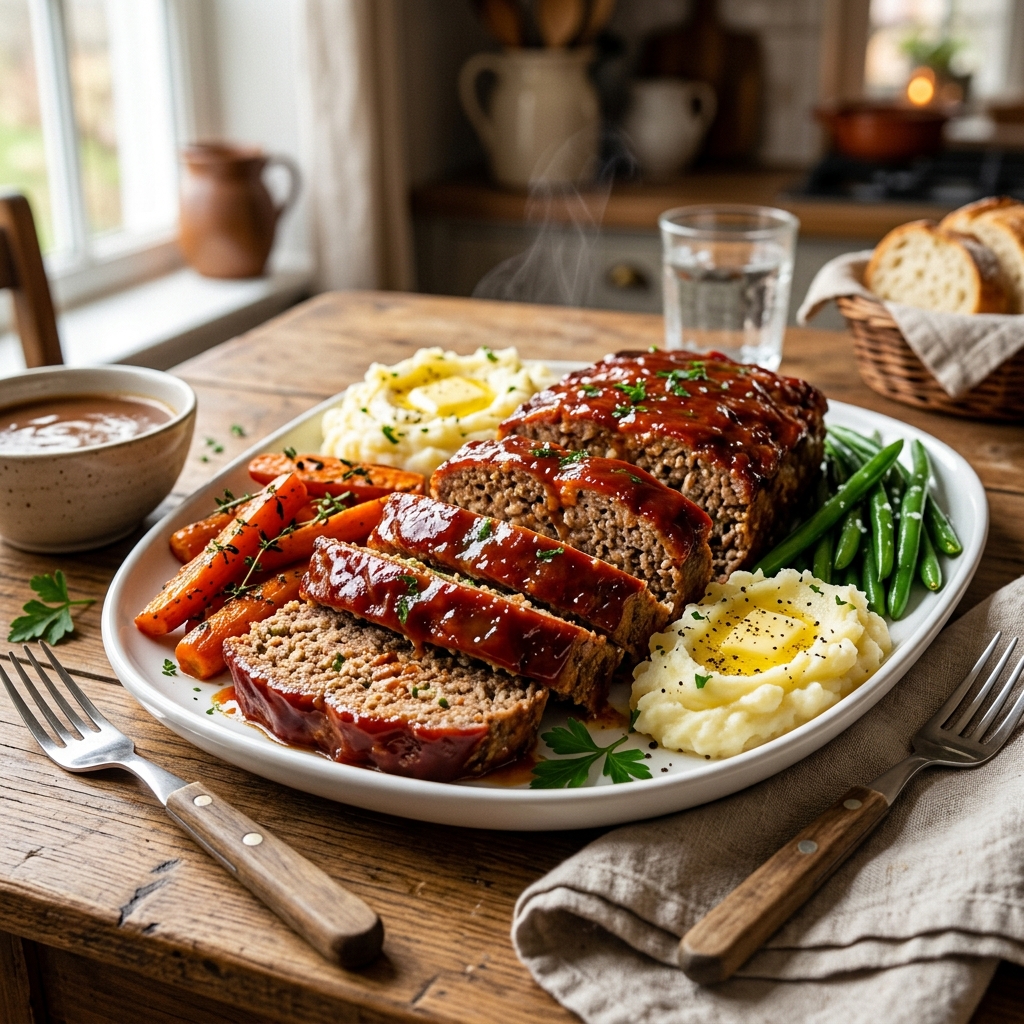 Cheap Meatloaf Recipe for Large Families on Tight Grocery Budgets