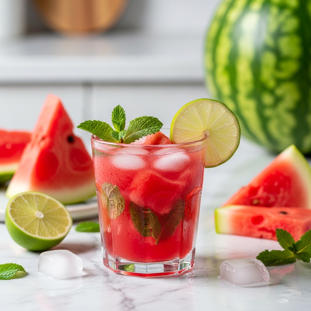 Watermelon Mint Morning Refresher