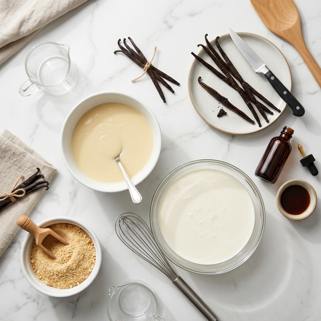 No-Churn Vanilla Ice Cream for People Without an Ice Cream Maker