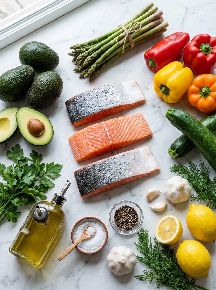 Keto Salmon Recipe for Middle-Aged Adults Managing Weight Loss Goals